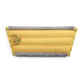 Dry Superior Mop Pad, sm, RC, graphite w/ yellow trim - SALE!