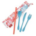 LE Eco Utensils and Straw Set