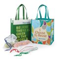 Reusable Grocery Bag w/BacLock®, Retro