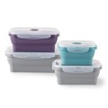 Silicone Food Storage Containers (set of 4)