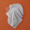 Ultra-Plush Towel Set, 1 Bath, Hand & Body and Face Pack–NEW