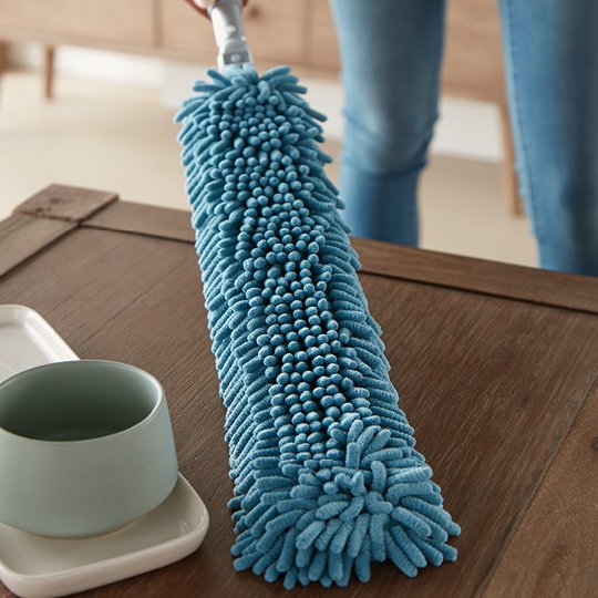 NEW TEAL Norwex EnviroWand With Two Sides Sleeve  Attaches to the Telescopic Mop 