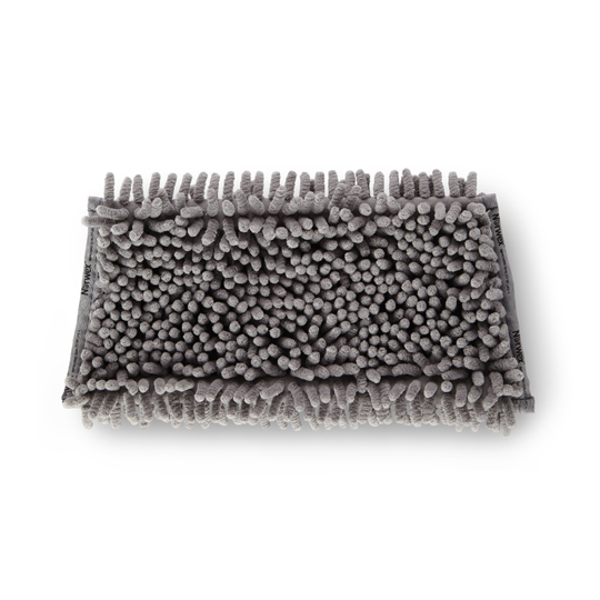 Chenille Dry Mop Pad - Small, graphite