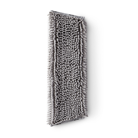 Chenille Dry Mop Pad Large - graphite