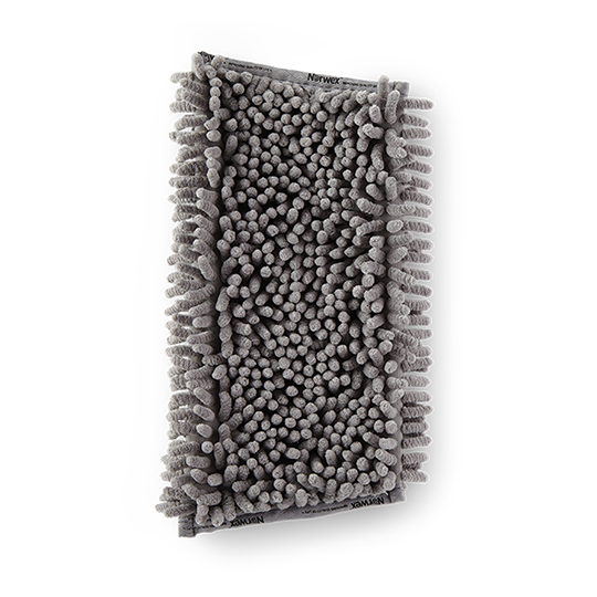 Chenille Dry Mop Pad - Small, graphite