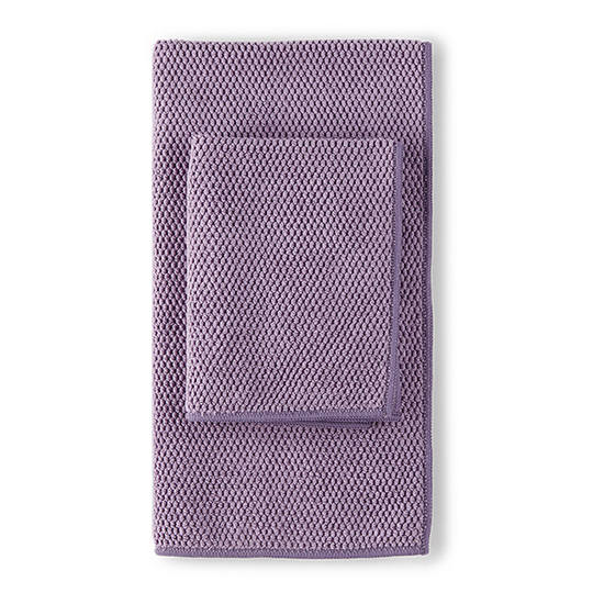 Textured Kitchen Towel & Cloth Set – Amethyst