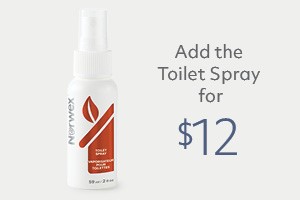 Spend $110 & Toilet Spray for $12
