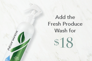 Spend $120 and get Fresh Produce Wash for $18