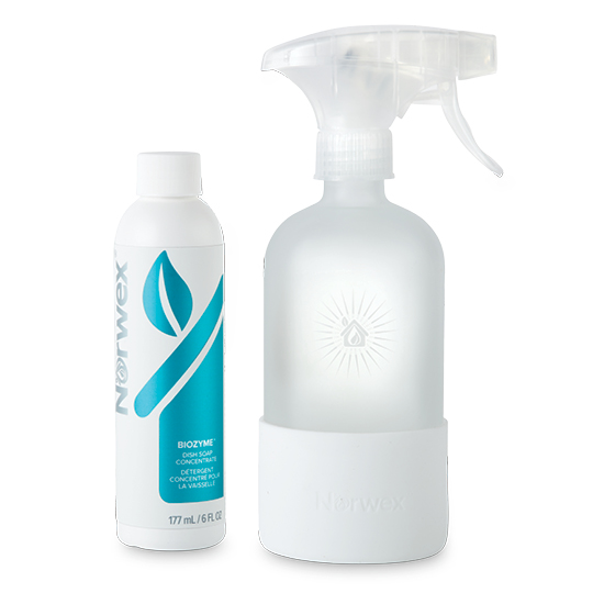 Forever Refillable BioZyme™ Set with Sprayer