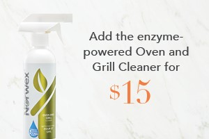 Your order qualifies you to buy the Oven & Grill Cleaner for $15!